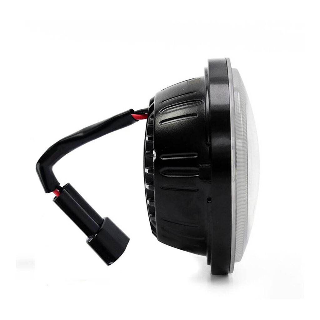 Denali M4 LED Passing Lamp Modules (PR) 4.5" Round - Black Chrome