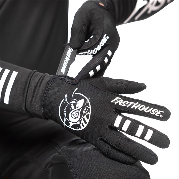 Fasthouse Elrod OG Motocross Gloves Black