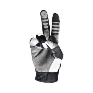 Fasthouse Youth Vapor Jailbird Motocross Gloves Black/White - Image 2