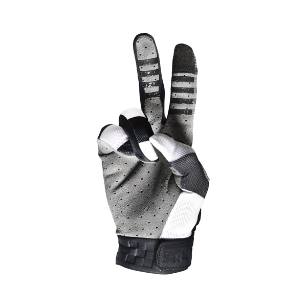 Fasthouse Youth Vapor Jailbird Motocross Gloves Black/White