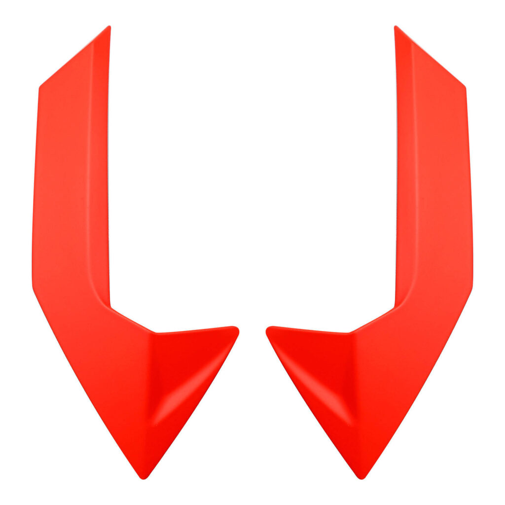 LS2 FF800 Storm Air Vent Back - Red