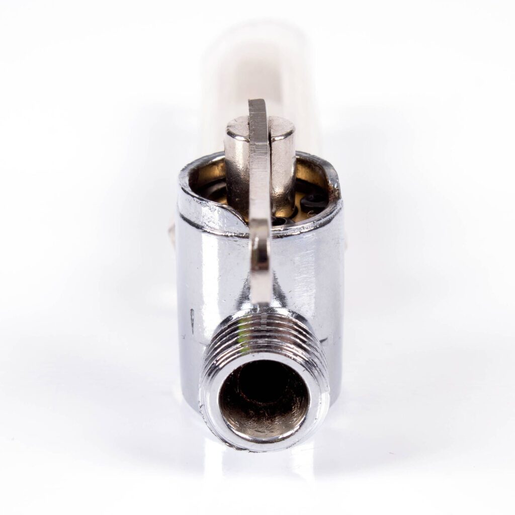 WHITES FUEL TAP CHROME BRITISH