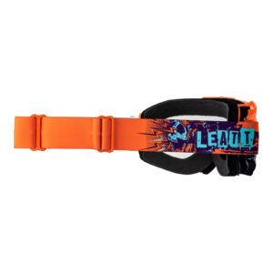 Leatt Velocity 4.5 Motocross Goggles Orange Clear 83% - Image 2