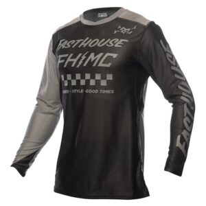 Fasthouse A/C Elrod Glory Motocross Jersey Black - Image 1