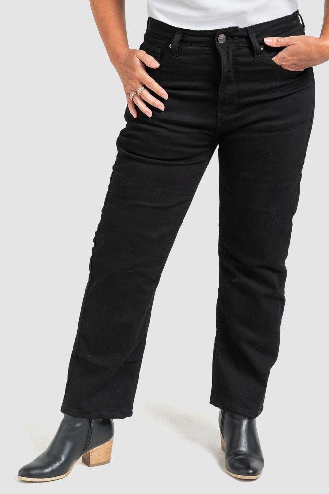 Riding Jeans Resurgence Ladies Jet Black