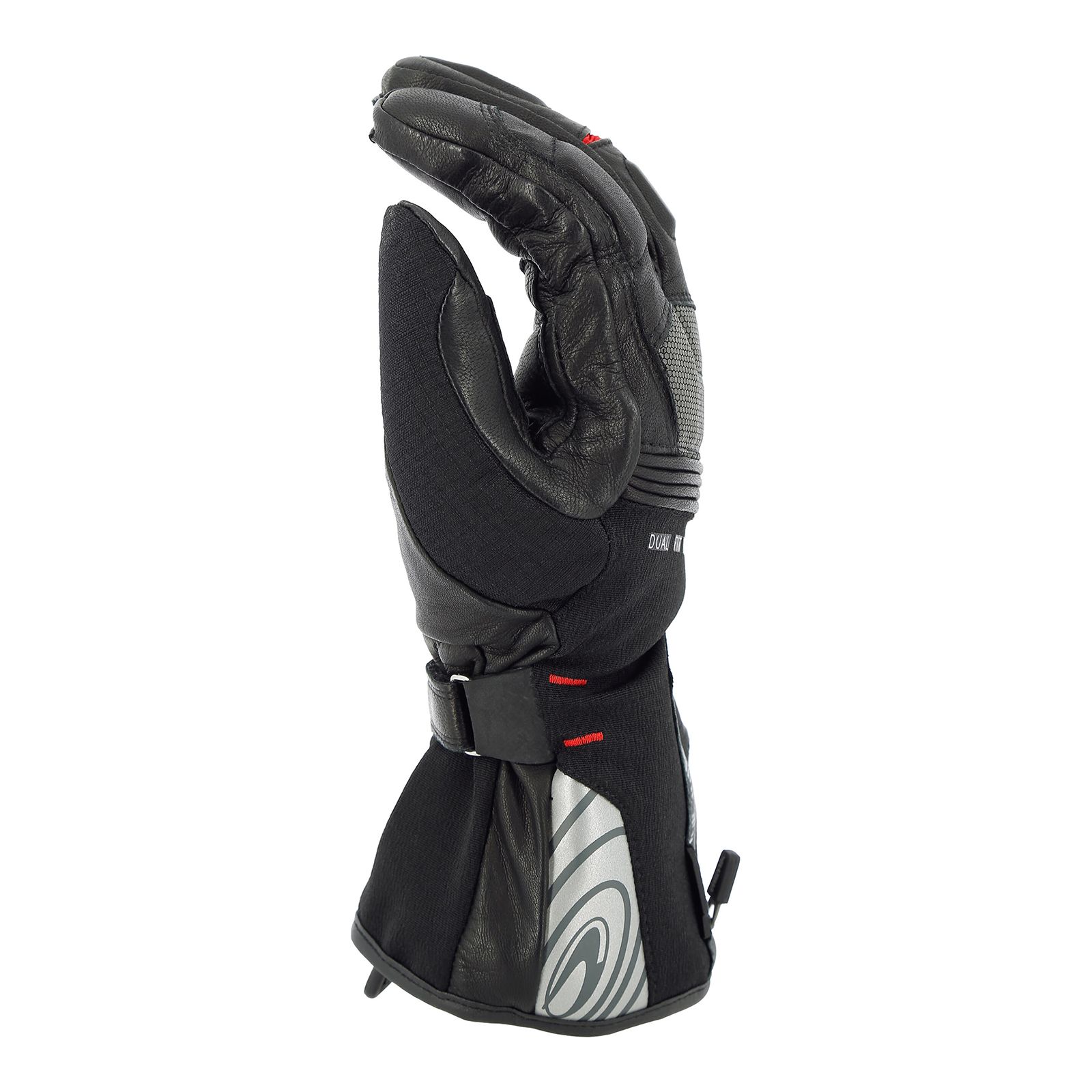 Road Gloves RICHA Level 2 in 1 Gore Tex Black - Image 3