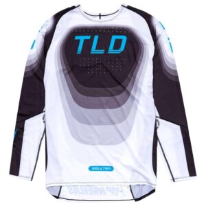 Troy Lee Designs SE Ultra Reverb Motocross Jersey Black / Blue - Image 1