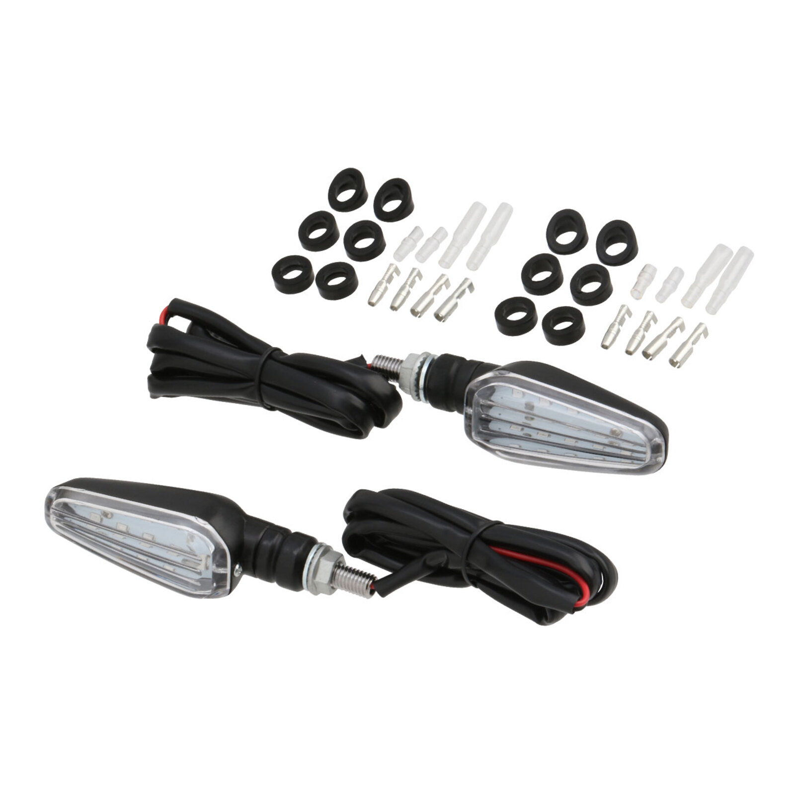 DRC 602 LED Flasher Lights (12V / Clear / Pair) - Image 1