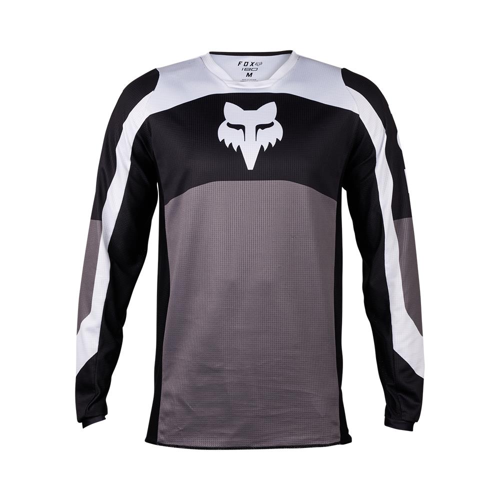 Fox 180 Nitro Motocross Jersey Black/Grey