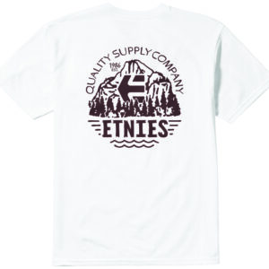 Etnies MTN Quality Tee White - Image 1