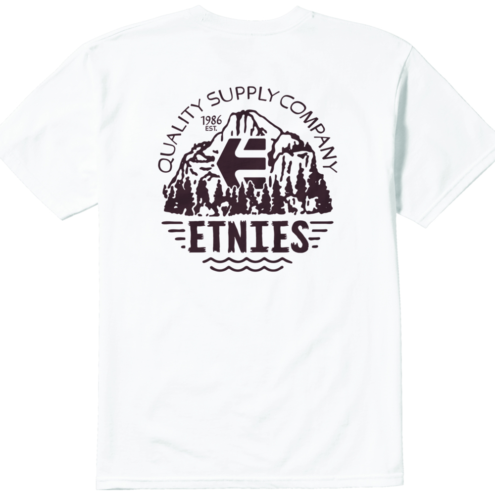 Etnies MTN Quality Tee White