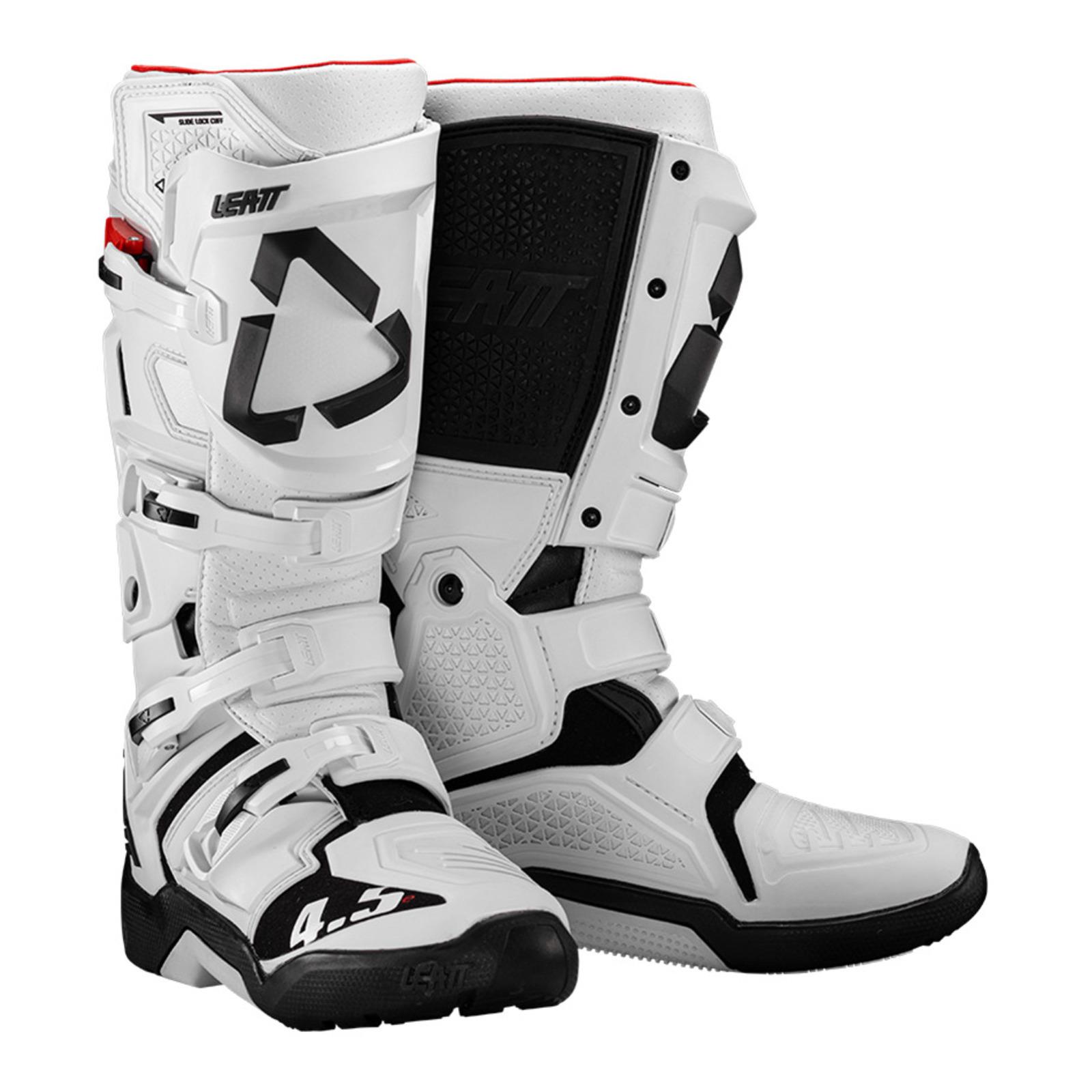 Leatt 4.5 Enduro Boot - White - Image 1