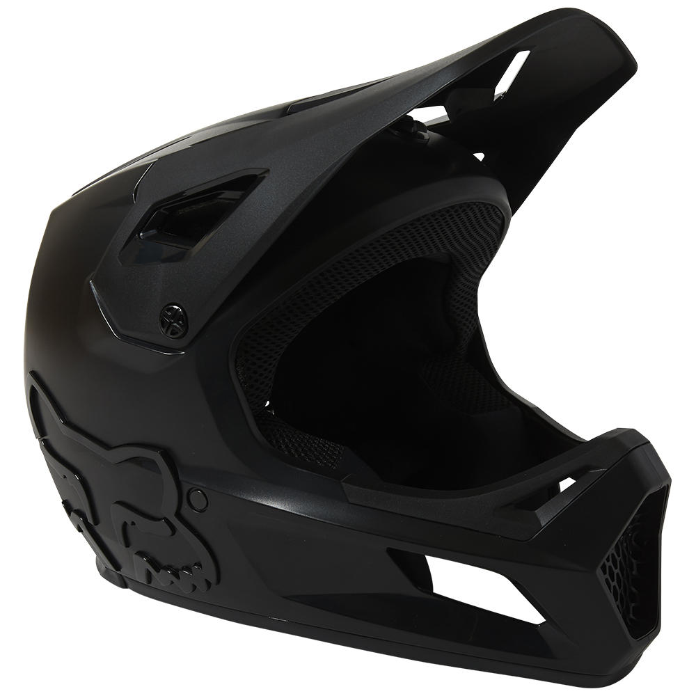 Fox Rampage Youth Black Mountain Bike Helmet