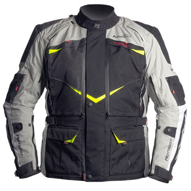 Motodry Trekker Advent-Tour Jacket Black/Grey/Fluro