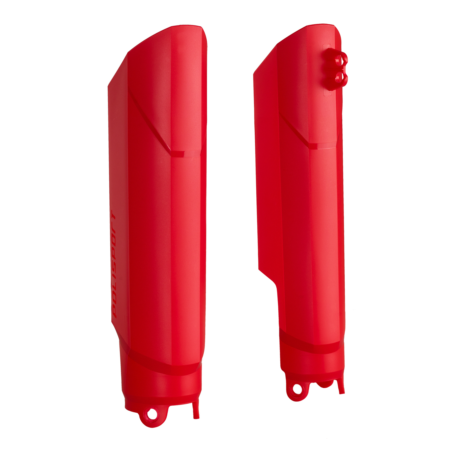 Polisport Fork Guards Full Wrap Around Honda ('19-'21) - Red - Image 1