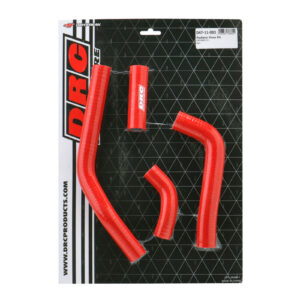 DRC Radiator Hose Kit CRF450R '21- Red - Image 2