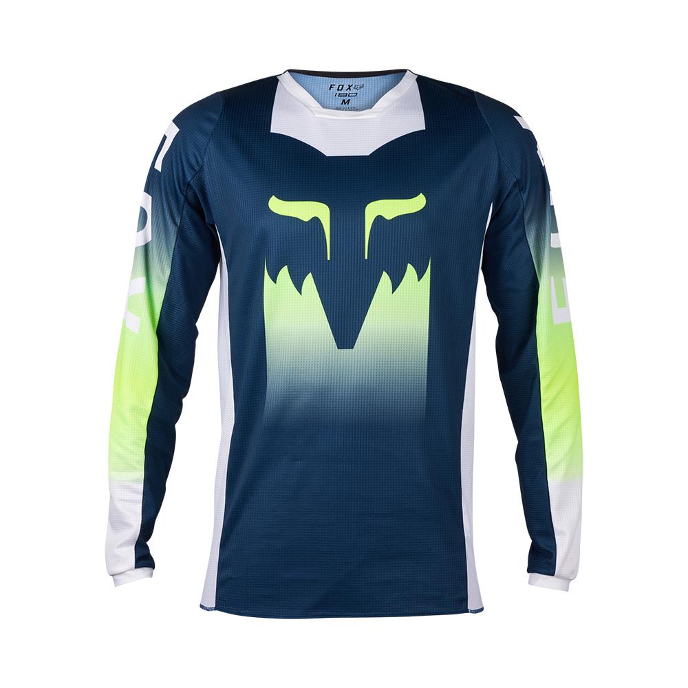 Fox 180 Flora Motocross Jersey Dark Indigo