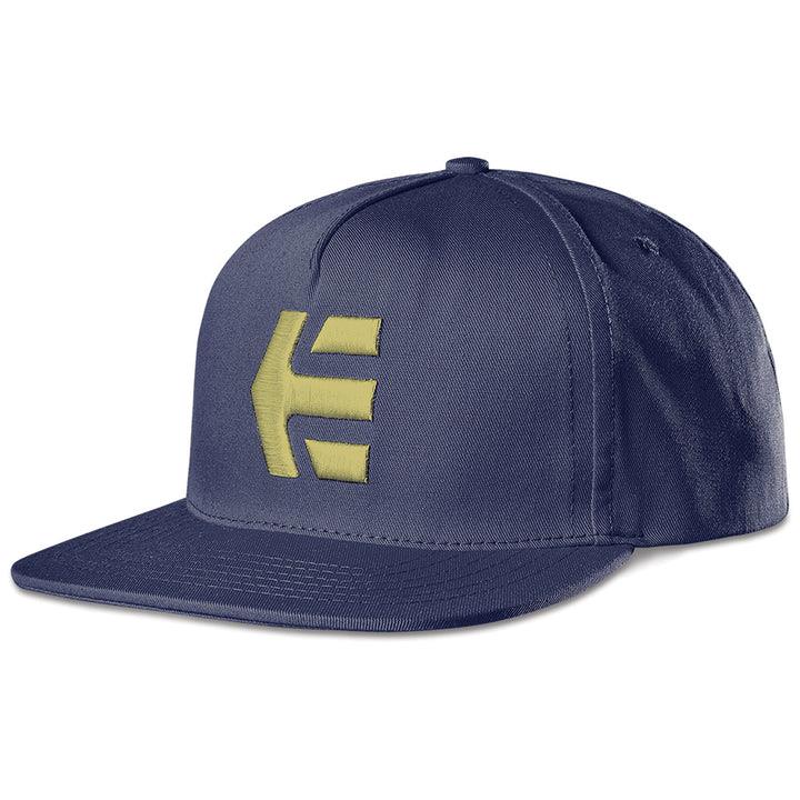 Etnies Icon Snapback Navy/GOld