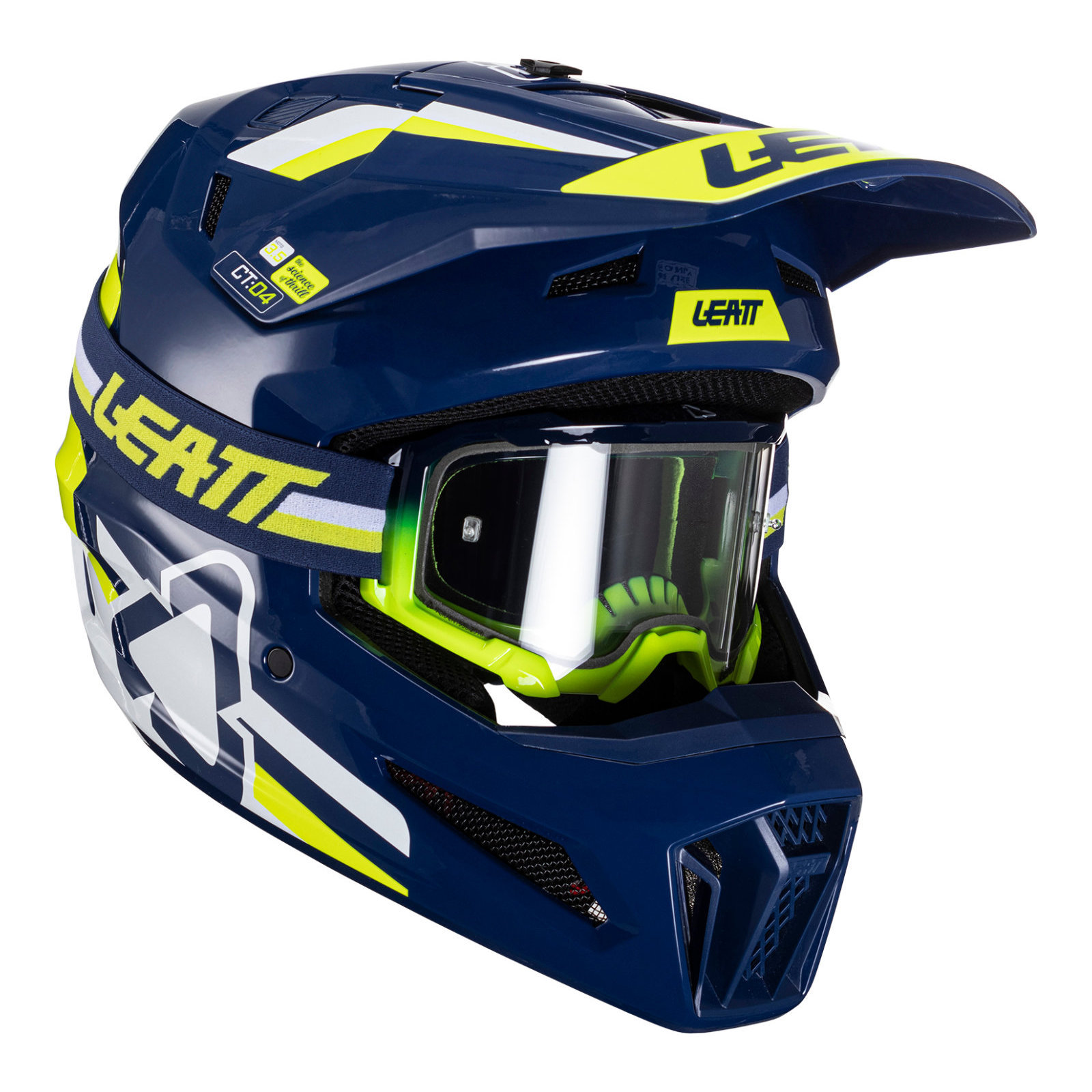 Leatt Moto Helmet Kit 3.5 Blue - Image 1