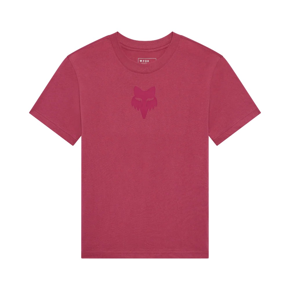 Fox Head Tee Ladies Berry