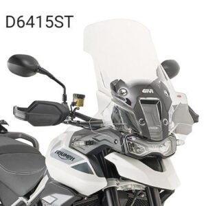 GIVI SCREEN TRIUMPH CLEAR TIGER 900 '20-> 59x42cm (12.5cm TALLER) - Image 1