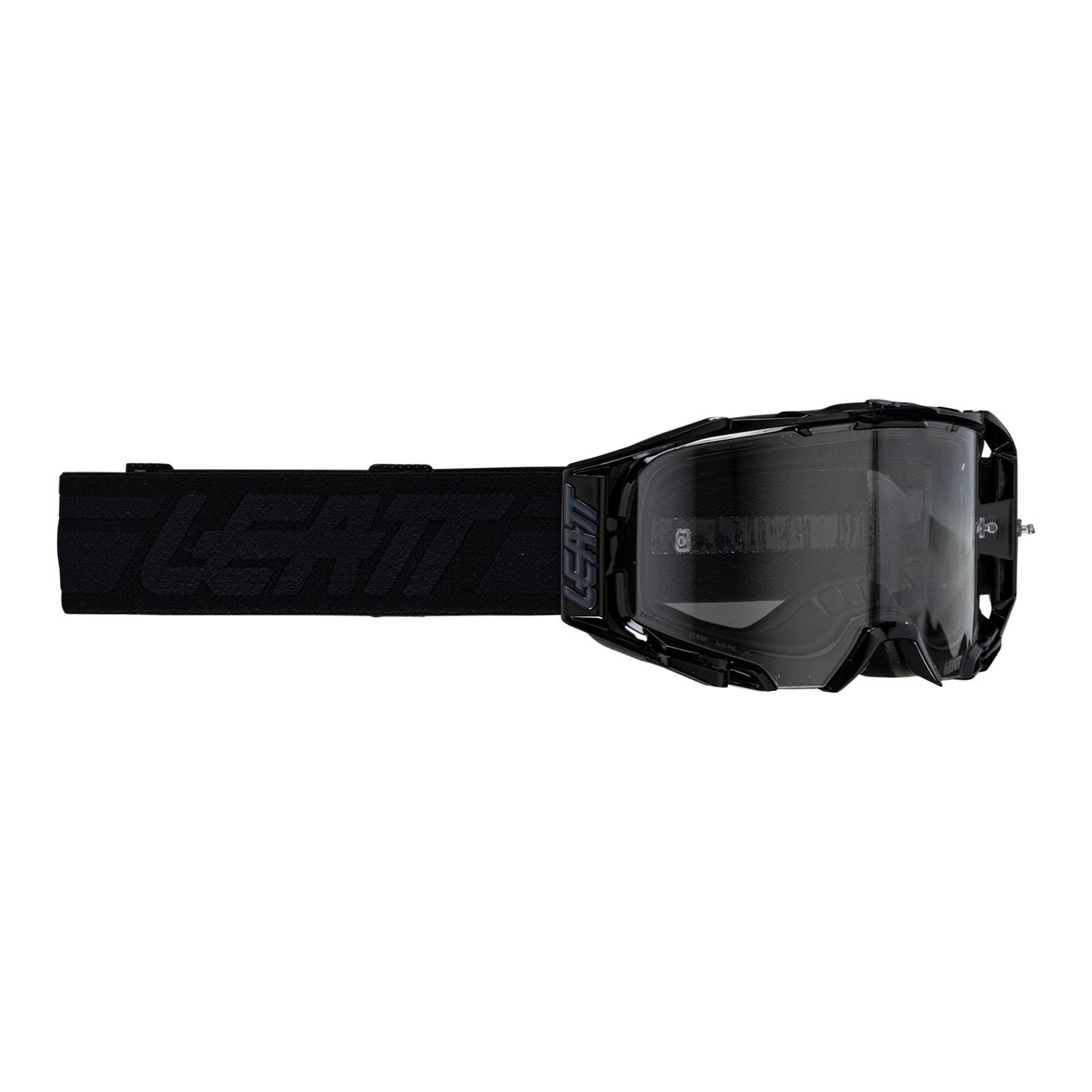 Leatt 6.5 Velocity Motocross Goggle Photochromic Stealth Light Grey Adaptive - Image 1