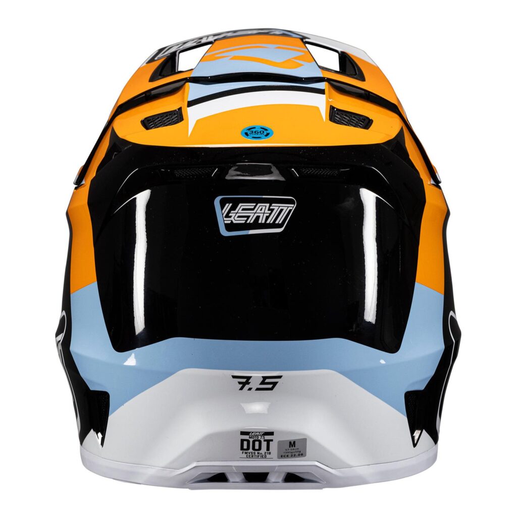 Leatt 7.5 Motocross Helmet Kit - Orange
