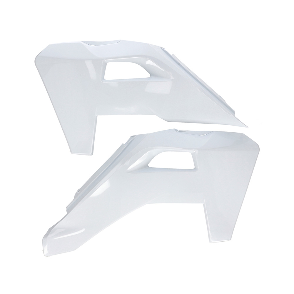 Radiator Scoops White Husqvarna Acerbis