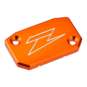 Zeta Front Brake Reservoir Cover Brembo/KTM '08, HQV - Orange - Image 1