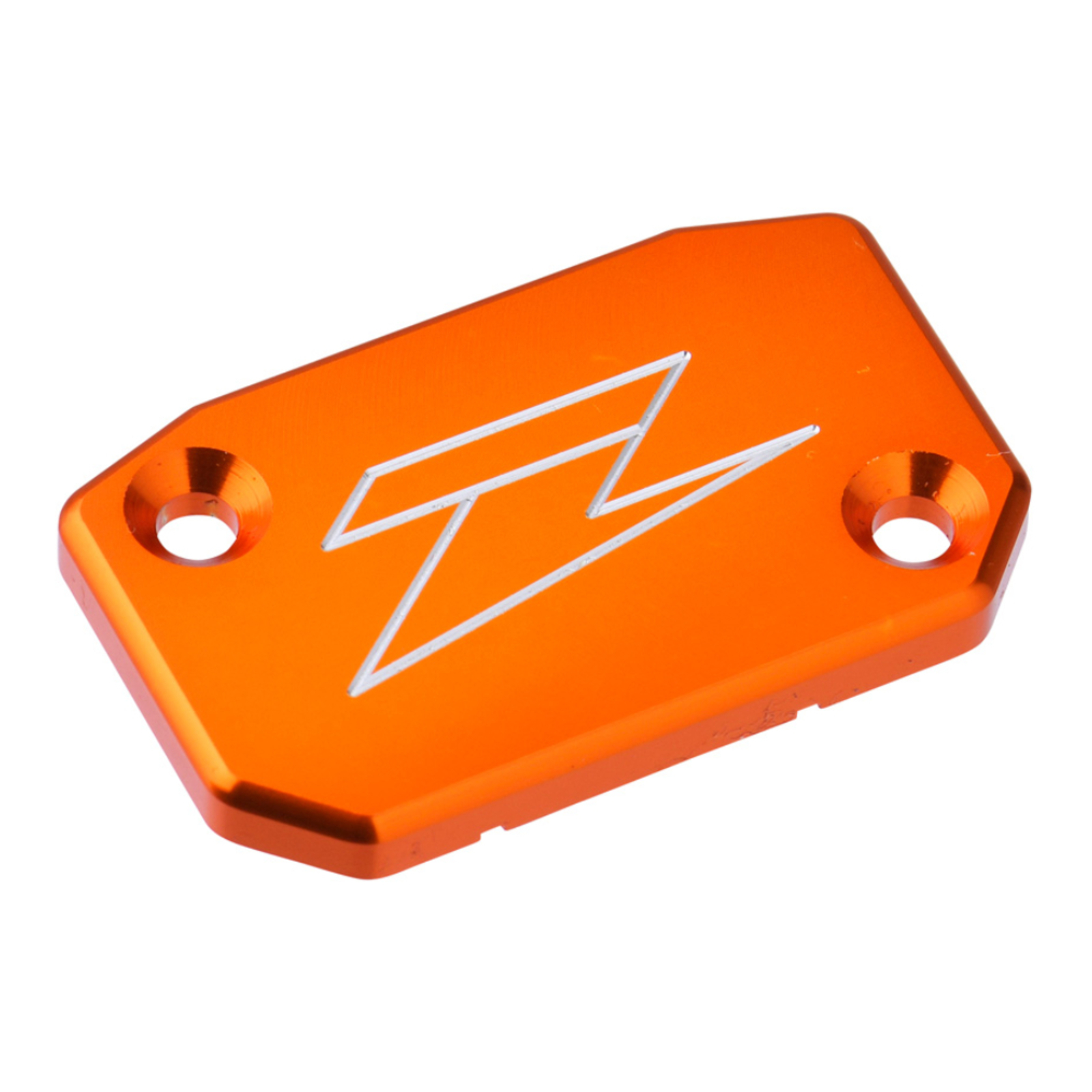 Zeta Front Brake Reservoir Cover Brembo/KTM '08, HQV - Orange - Image 1