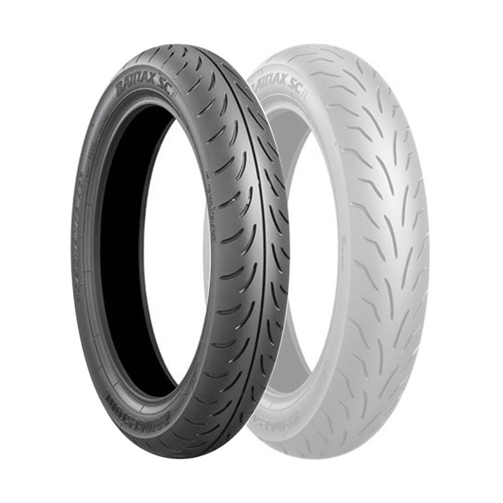 Bridgestone SC1 Tubeless Front Scooter Tyre 90/80x14 - Image 1