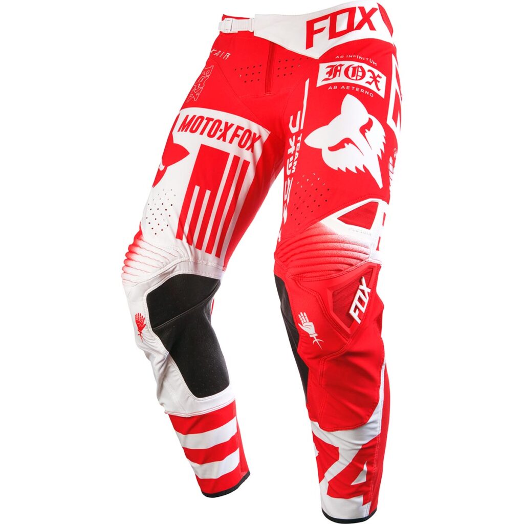 Motocross Pants Fox Flexair Union Red