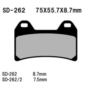 Vesrah disc pads SD262 VD262JL AX35244 [A] - Image 1