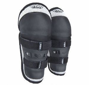 Knee Guards Fox Titan Kids/Peewee Black/Silver 4-9 years