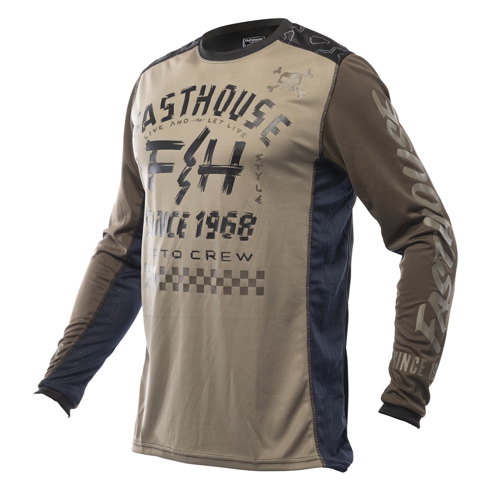 Fasthouse Off Road Motocross Jersey Moss/Black