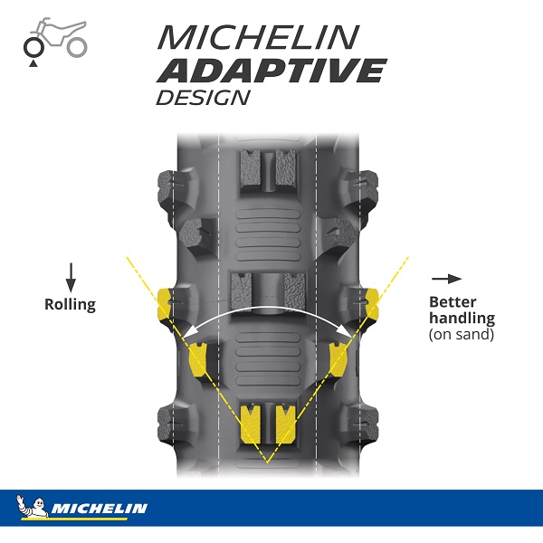Michelin Starcross 6 Sand Front Motocross Tyre 80/100-21