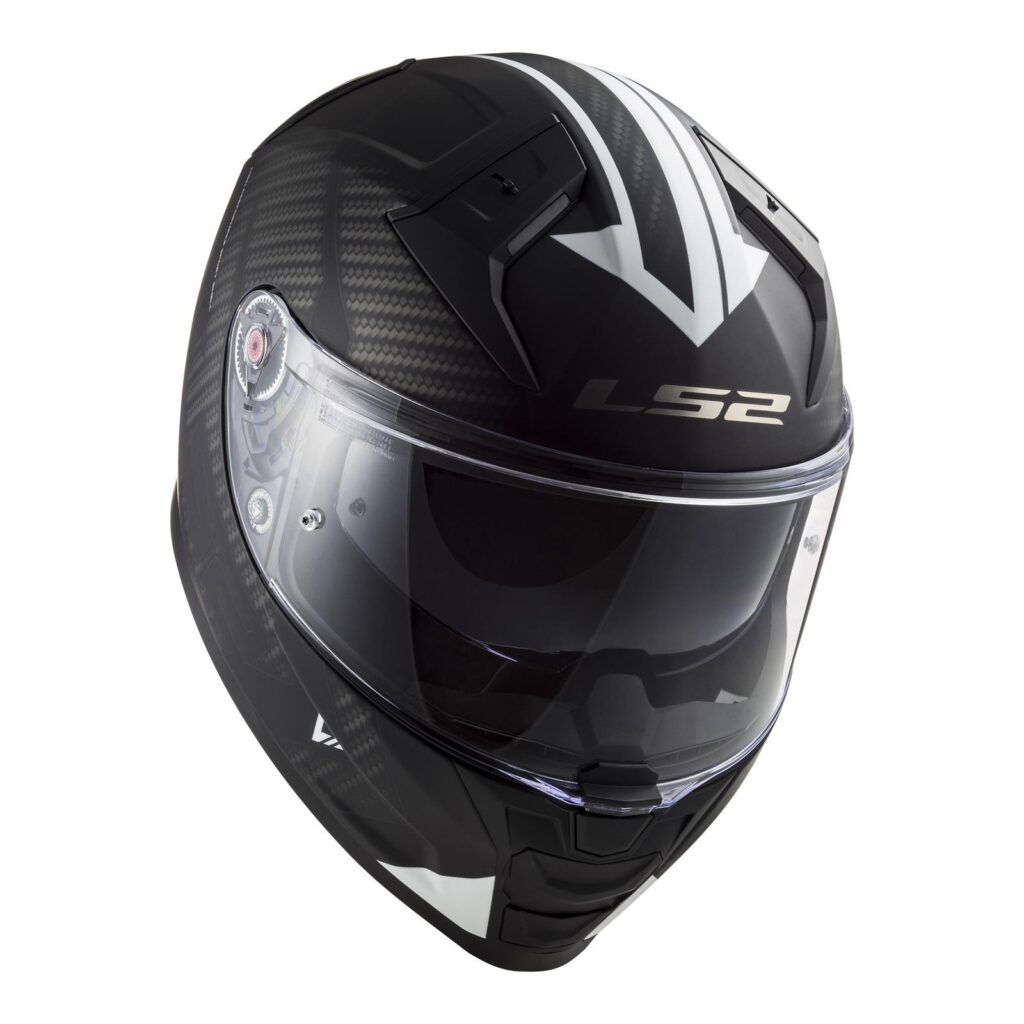LS2 FF811 Vector II Splitter Road Helmet Matte Black / White