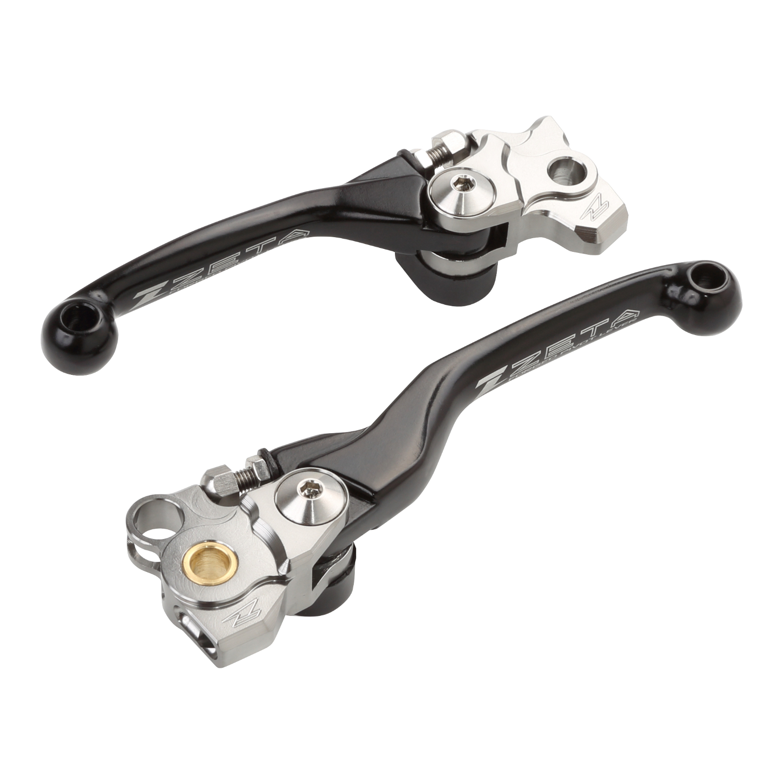 Zeta Pivot Lever Set FP - Kawasaki - Black - Image 2