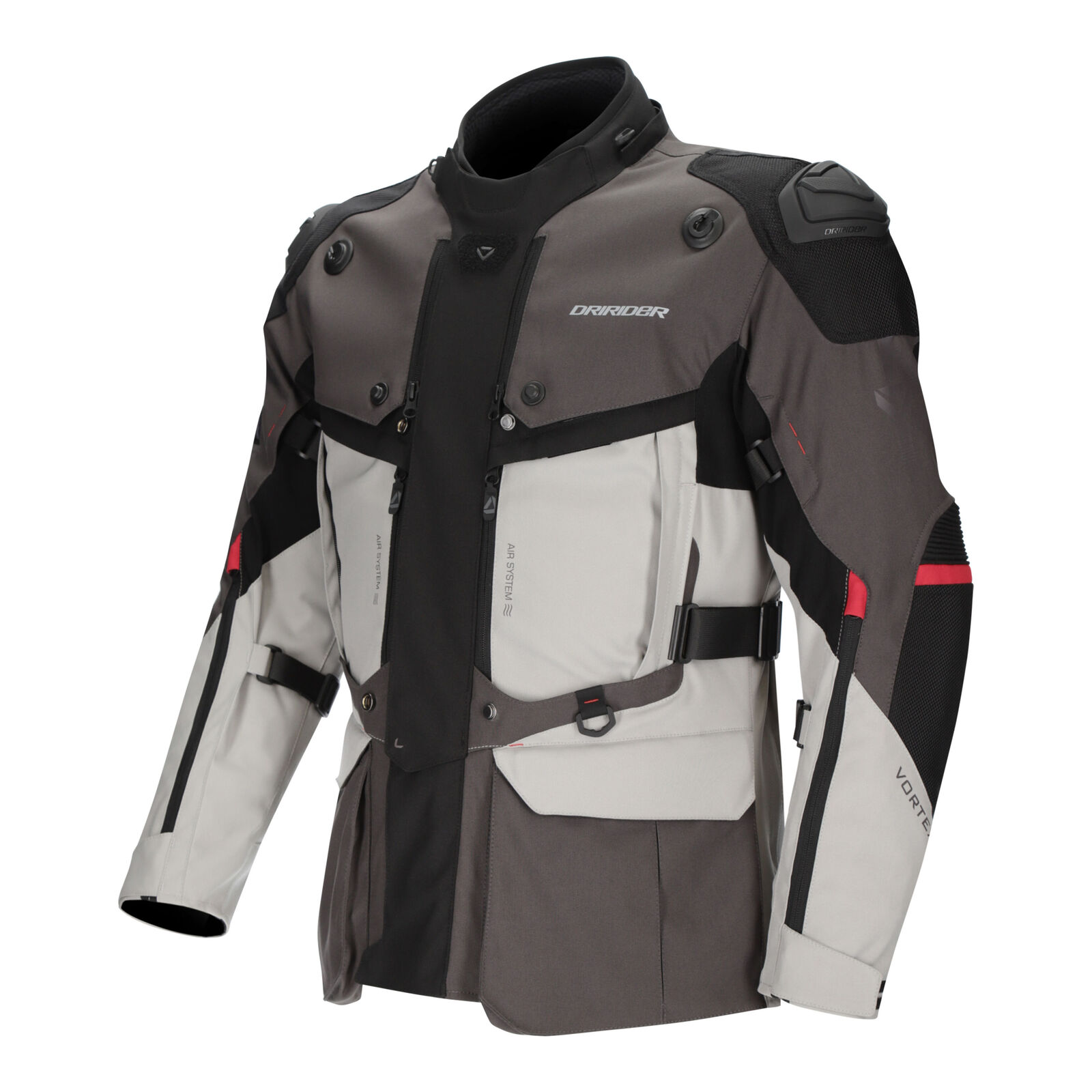 Dririder Vortex ADV 3 Jacket Grey/Light Grey/Black - Image 1