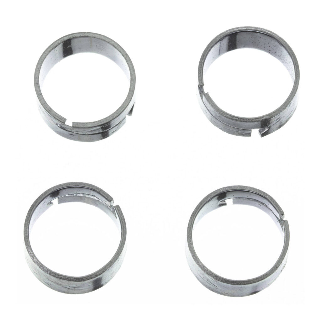 All Balls Racing Fuel Hose Clamp Kit - 10mm Band (4 Pack)