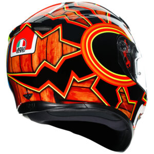 AGV K3 SV Road Helmet Rossi Mugello 2004 - Image 6