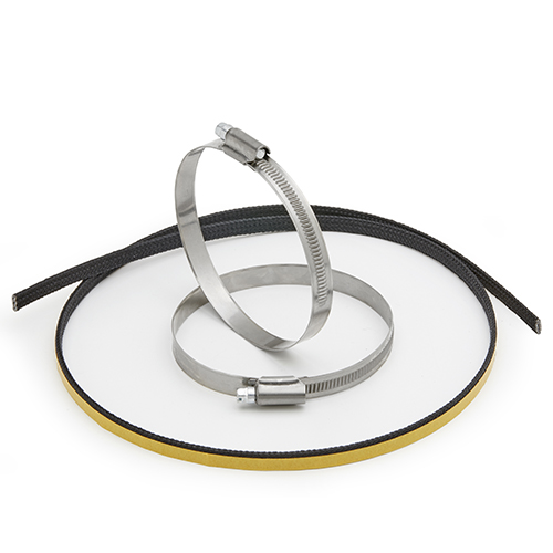 MUFFLER HEAT GUARD MEDIUM (200 mm) - USE WITH CLAMP KIT GI CLAMP__