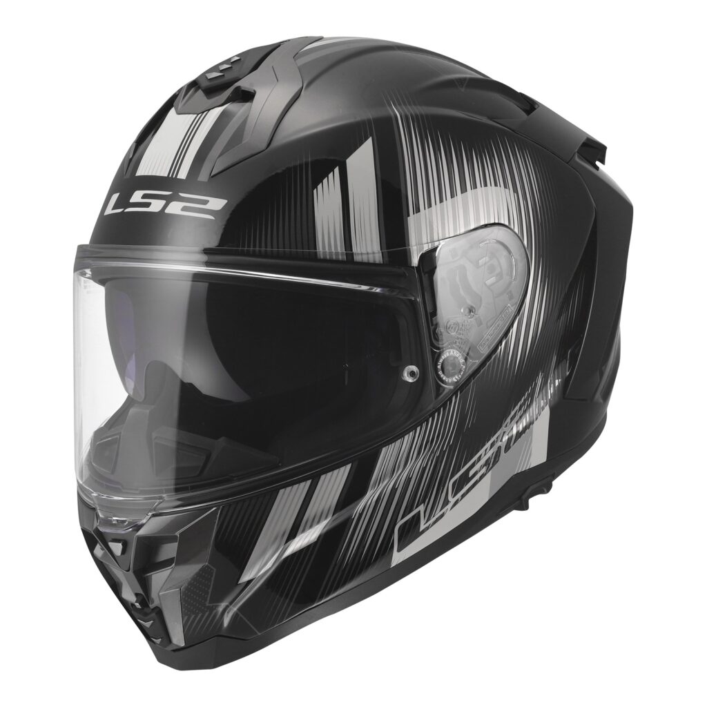 LS2 FF817 Challenger II Nitro Road Helmet Black/Grey