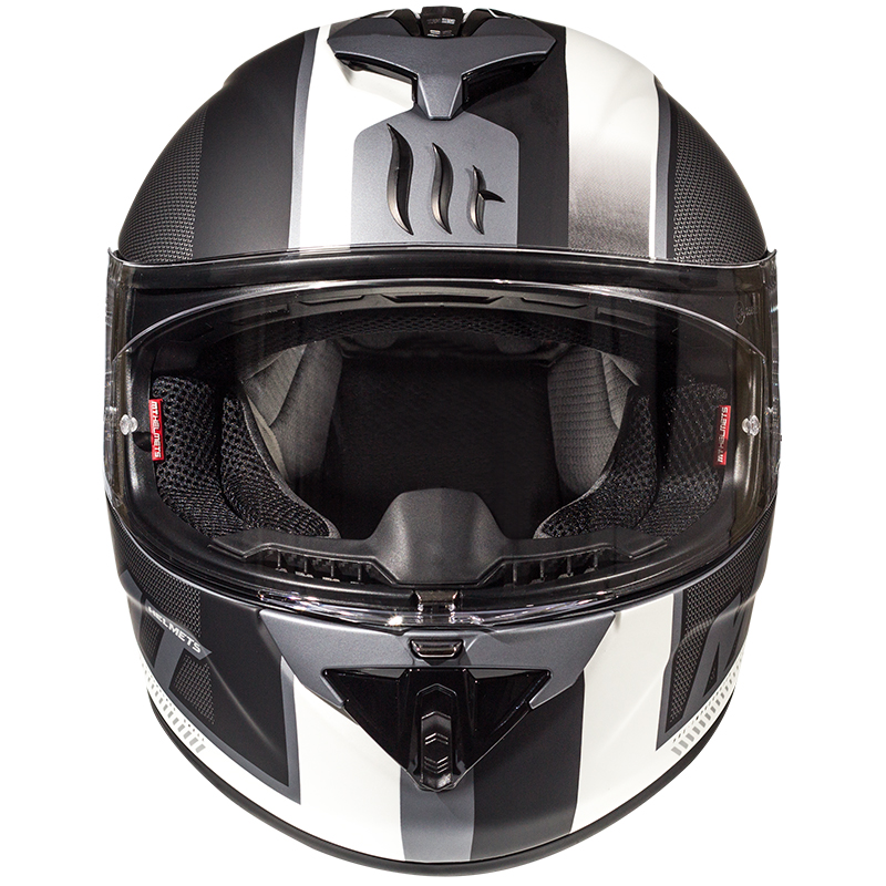 MT Rapide Overtake Road Helmet Grey/Matte White