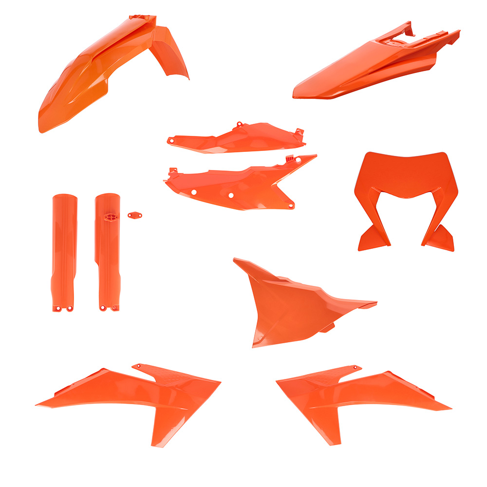 Full Plastic Kit Orange-016 KTM Acerbis