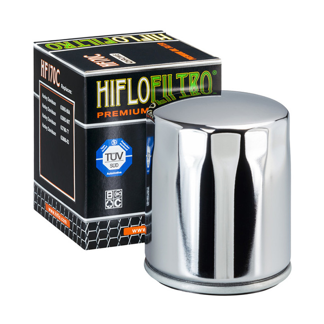 Hiflo Oil Filter HD Chrome [AC]