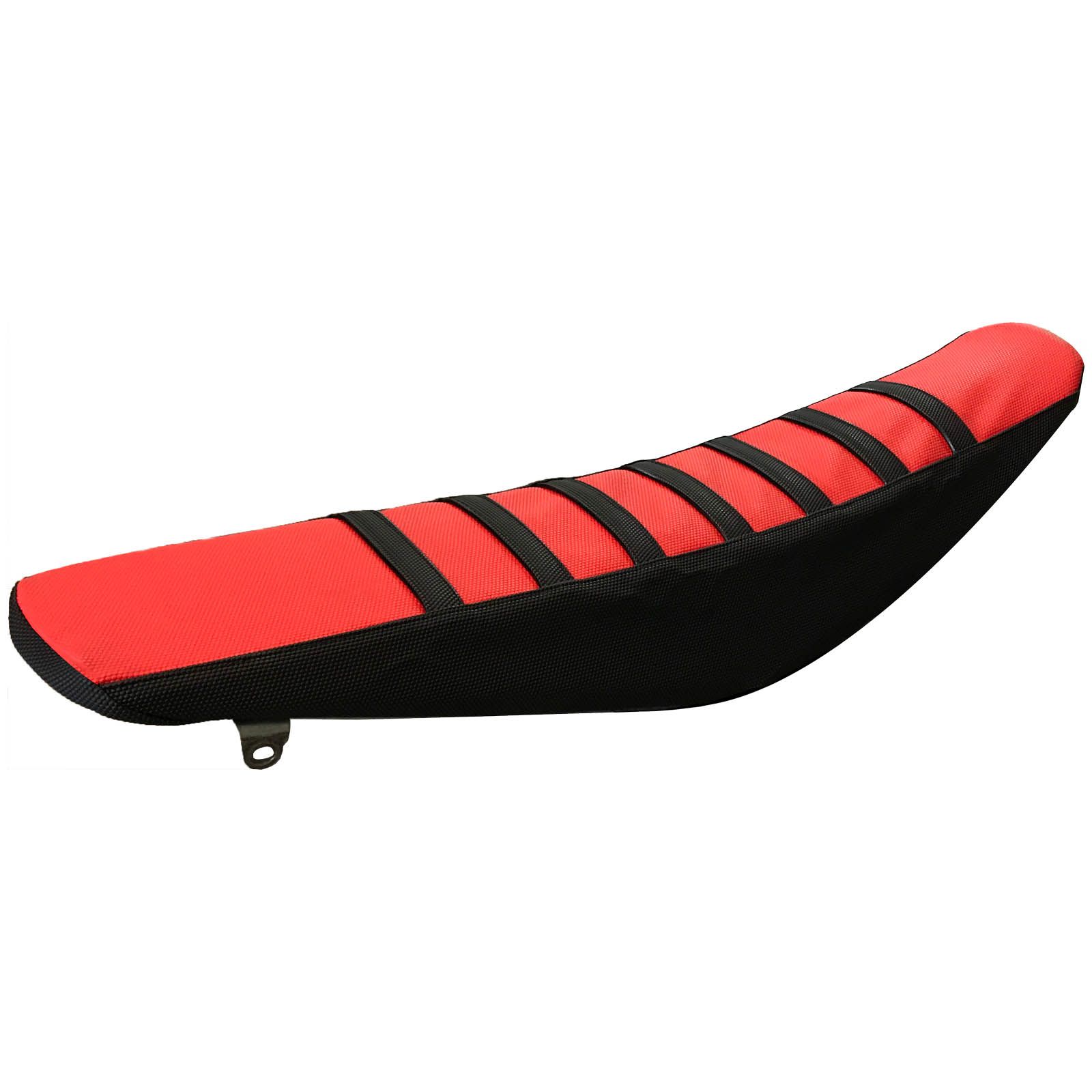 WHITES SEAT COVER RED/BLK SUZ RM85 02-16 - Image 1