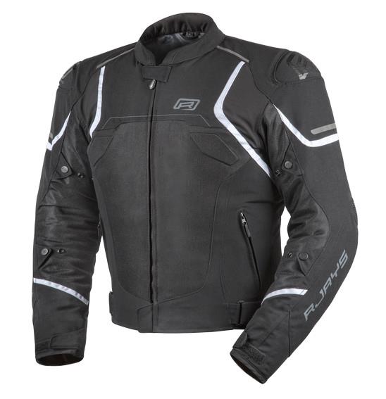 Rjays Pace Airflow Road Jacket Black/White
