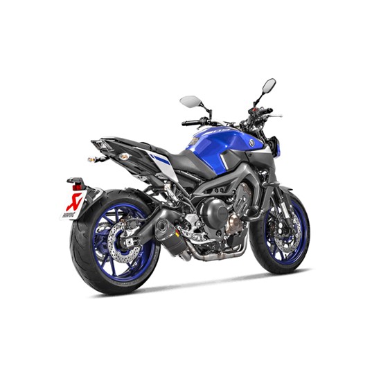 Full Stainless System/Carbon Muffler Yamaha MT09/FZ09 14-20/XSR900 16-21