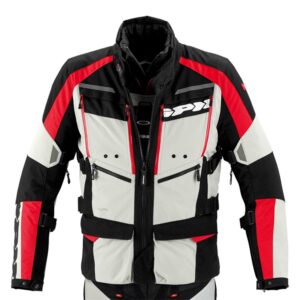 Spidi 4 Season Road Jacket Black/Red/White - Image 2